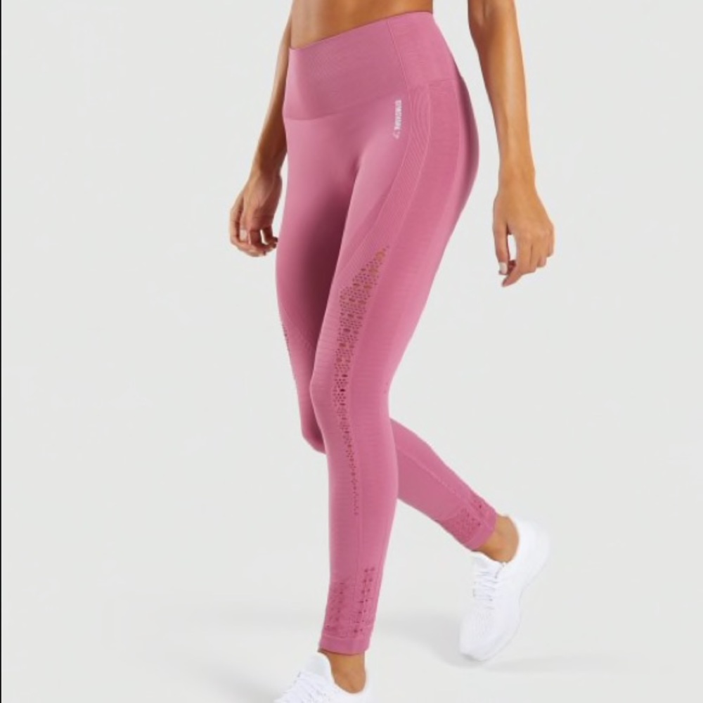 gym shark energy + seamless pink